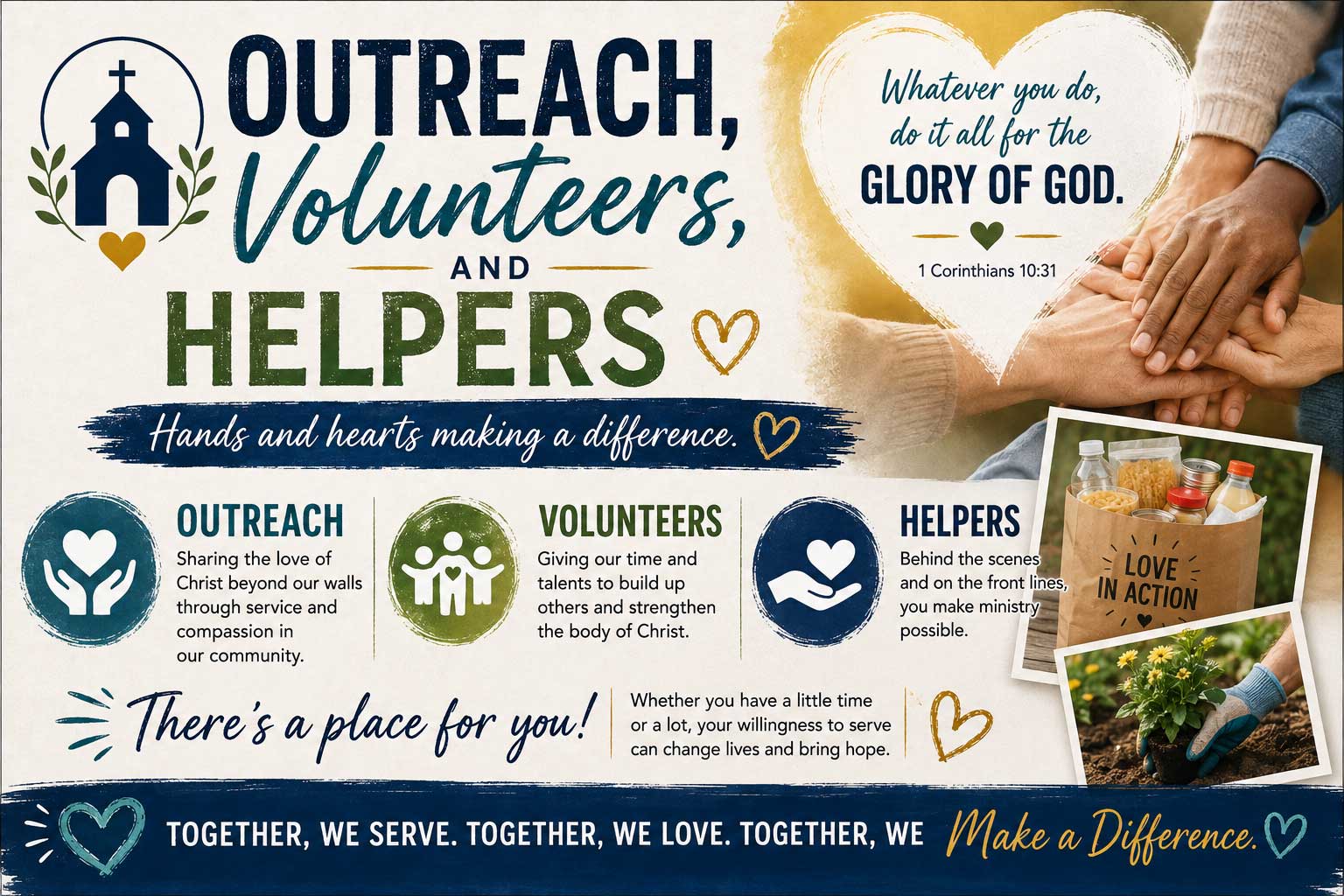 Outreach and volunteer opportunities